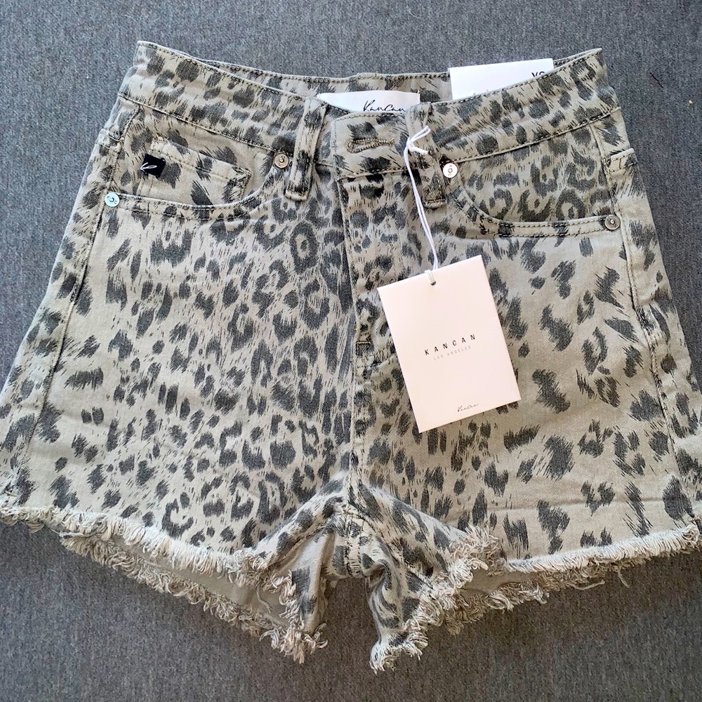 High rise shorts